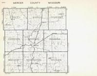Mercer County, Lindley, Marion, Somerset, Harrison, Morgan, Ravanna, Madison, Medicine, Missouri State Atlas 1940c